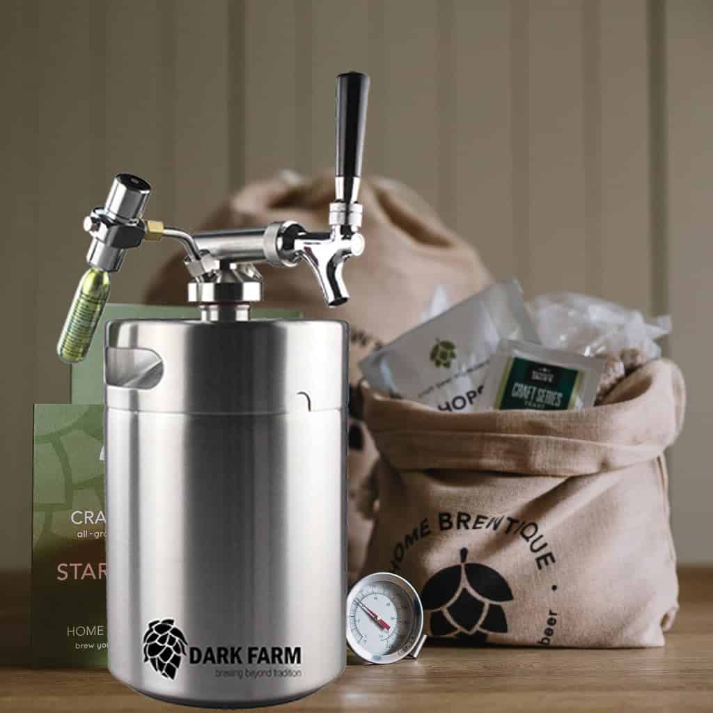 Craft Beer Starter Kit and 5L mini keg