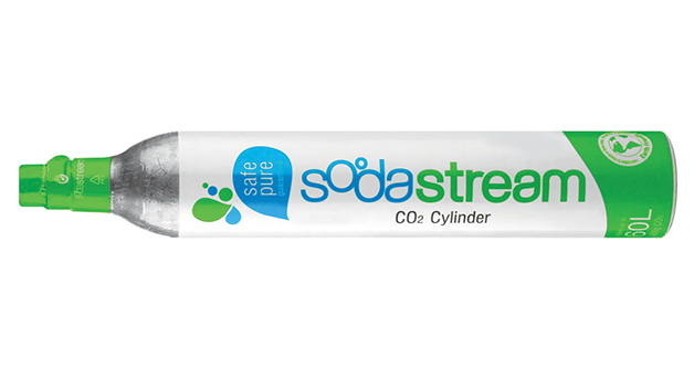 Soda Stream gas bottle for mini keg